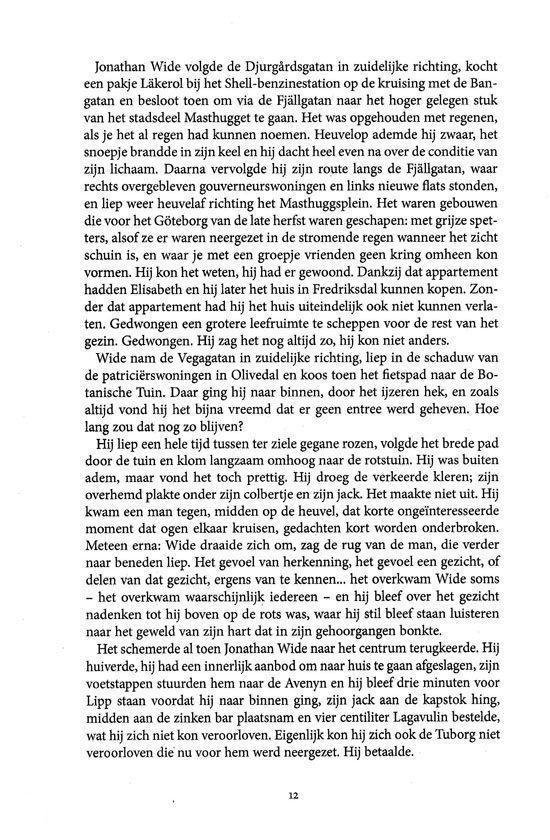 Page de texte du livre 'Verloren Ziel'.