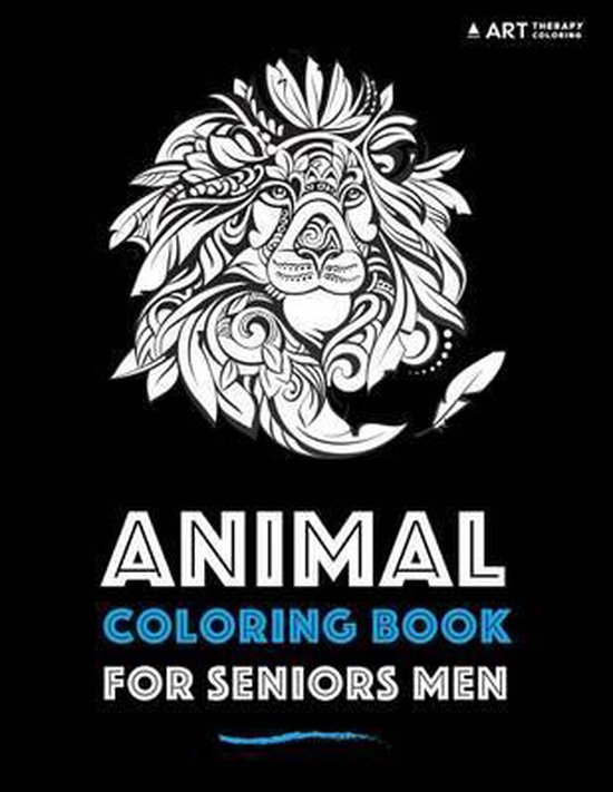 Coloring Book for Seniors- Animal Coloring Book For Seniors  ... - cover