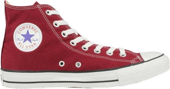 Rodeo theorie club Converse All Star Hi Core M9613 Donker Rood maat 44.5 | bol.com