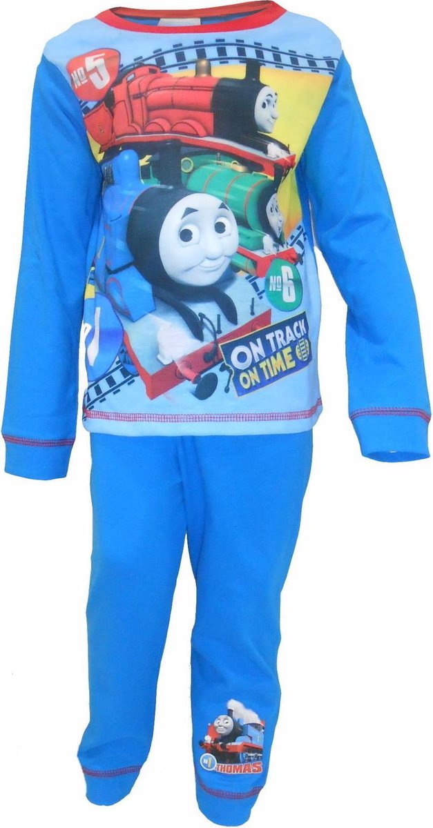Ik wil niet Glimp Frons Thomas de trein pyjama - maat 86/92 | bol.com