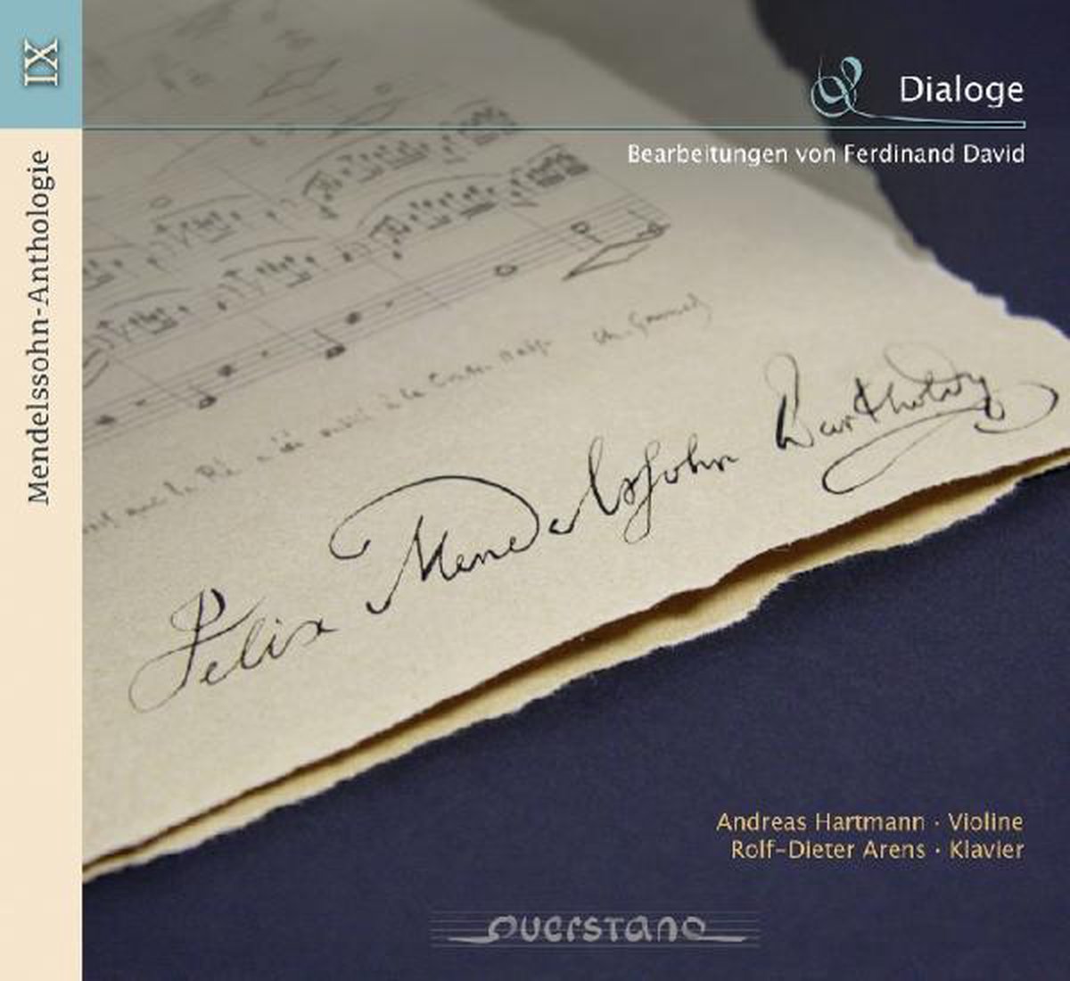 Afbeelding van product Mendelssohn Anth. Ix: Dialogues (Ar  - Hartmann
