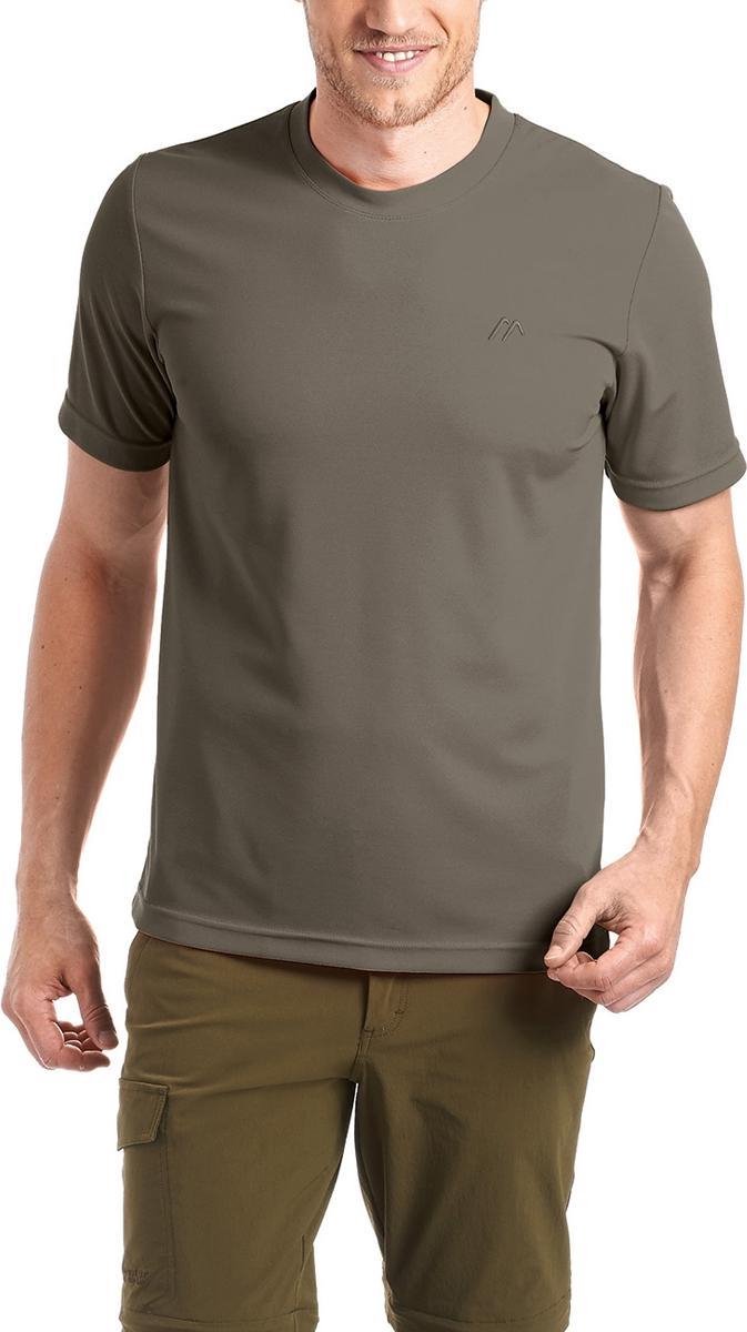 Maier Sports Walter T-shirt Heren Beige