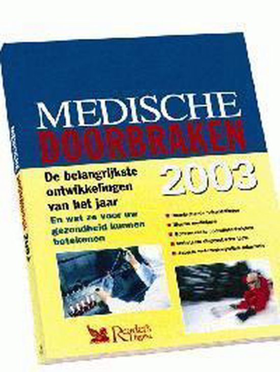 Cover van het boek 'Medische doorbraken / 2003'