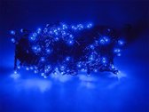 Kerstverlichting Blauw 8 Meter 100 LEDs - 8 Standen