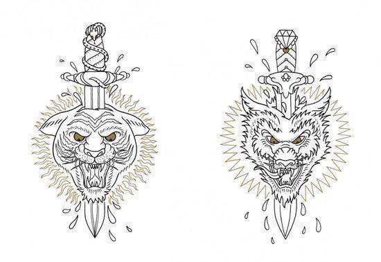 The Tattoo Adult Coloring Book