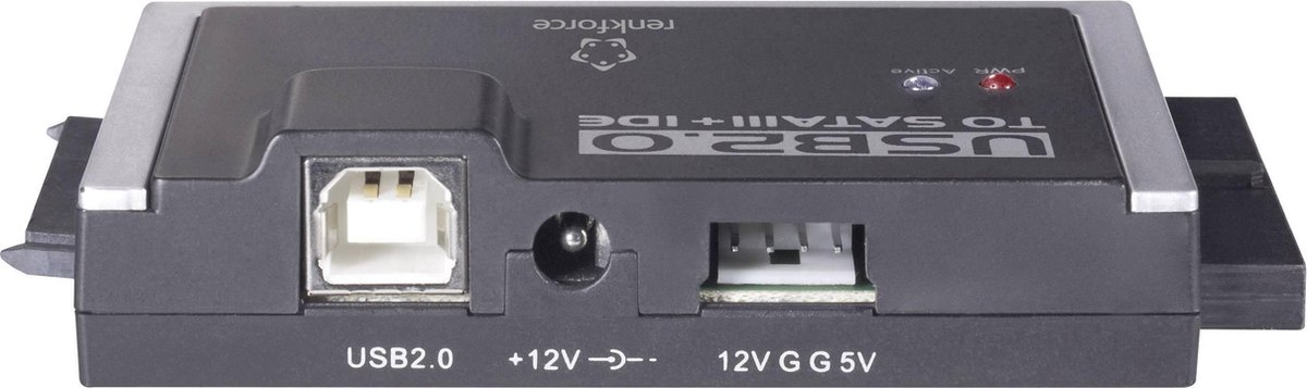 Renkforce USB 2.0 Converter [1x USB-A 2.0 stekker - 1x IDE-bus 40-polig, IDE-bus...  | bol.com