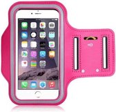 Xssive Sport armband universeel voor o.a. Samsung Galaxy S7 Edge - Pink