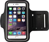 Xssive Sport armband universeel voor o.a. Apple iPhone 7 / iPhone 8 / iPhone SE (2020) - Zwart