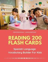 Reading 200 Flash Cards Spanish Language Vocabulary Builder For Kids