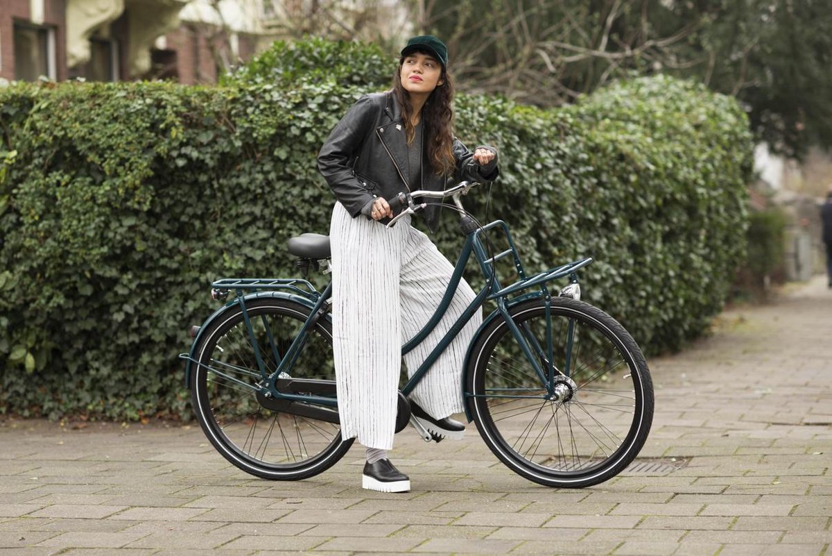 Union Load - Stadsfiets - Dames - 53cm - 7V - Pine Green | bol.com