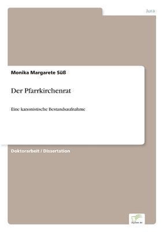 Der Pfarrkirchenrat - cover