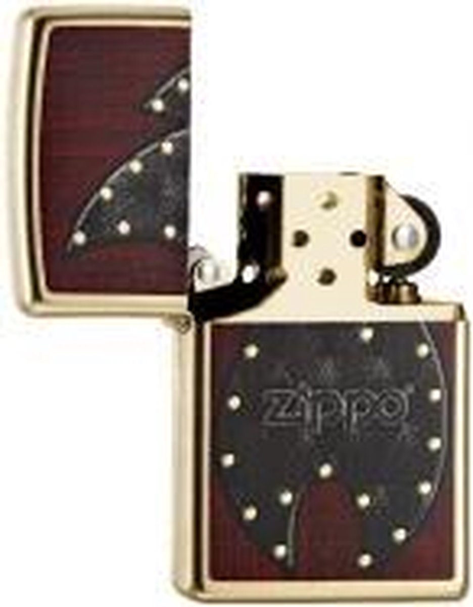 Goedkoopste Zippo aansteker Leather Flame