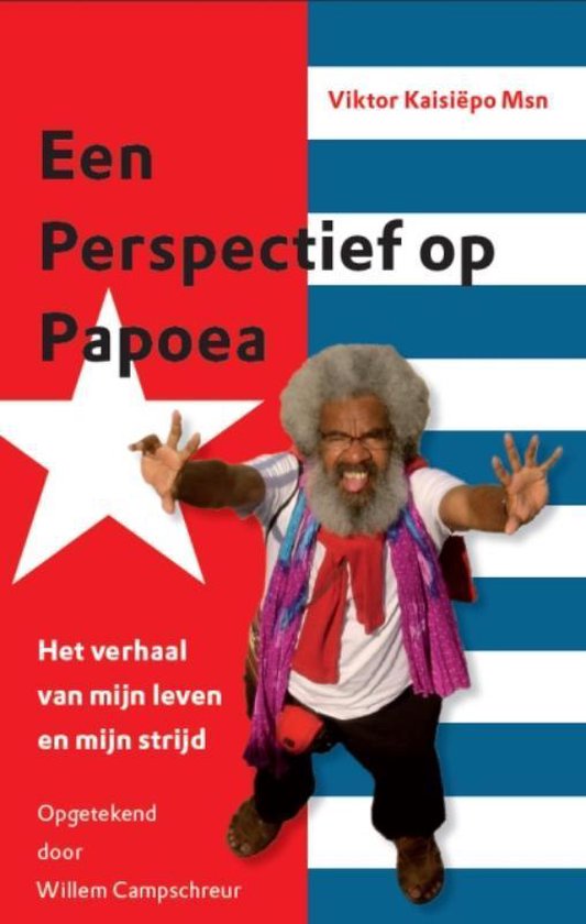 Cover van het boek 'Een perspectief voor Papoea' van Viktor Kaisiëpo Msn