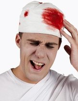 Muts verband met bloed - bandage blood - Halloween