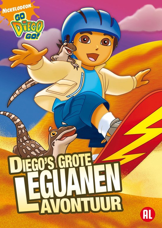 Cover van de film 'Go Diego Go - Het Grote Leguanen Avontuur'