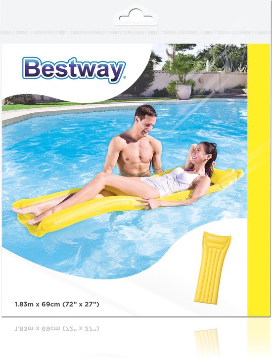 Bestway Luchtbed Mat Assorti 183 X 69 Cm