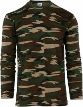 Camouflage shirt voor heren lange mouw 2XL (56)