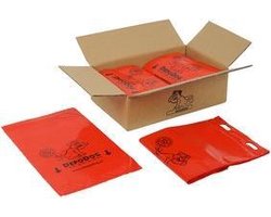 DepoDog hondenpoepzakjes 800 st. Rood blokverpakking 7203-800