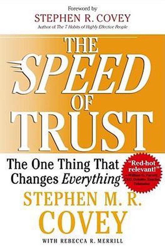 Speed Of Trust - cover