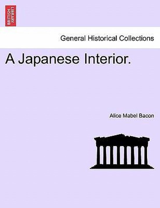 A Japanese Interior. - cover