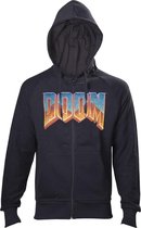DOOM - Heren hoodie vintage logo - L