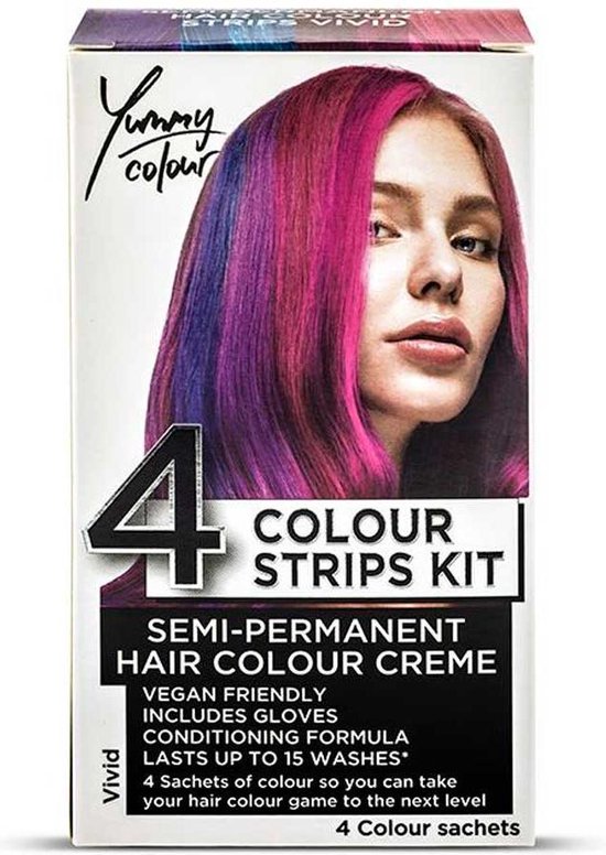 Yummy Colour Semi-permanente haarverf Violet Ombre | bol.com