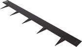 Multi-Edge kantopsluiting Zwart Gecoat 100x17,5 cm - per 7 stuks