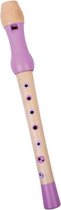 Mamamemo Houten Fluit 32,4 X 3,2 Cm Paars