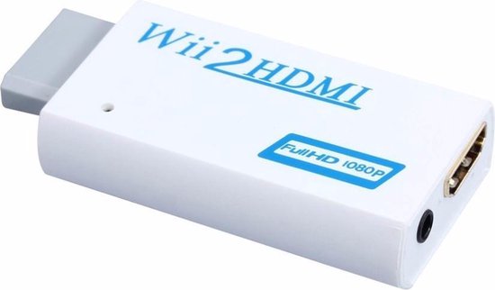 hoogte onkruid Reis Dolphix HDMI adapter - Nintendo Wii - Wit | bol.com