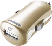Cellularline - Autolader - Autolader USB - Autolader voor Apple - 10W/2A - Goud