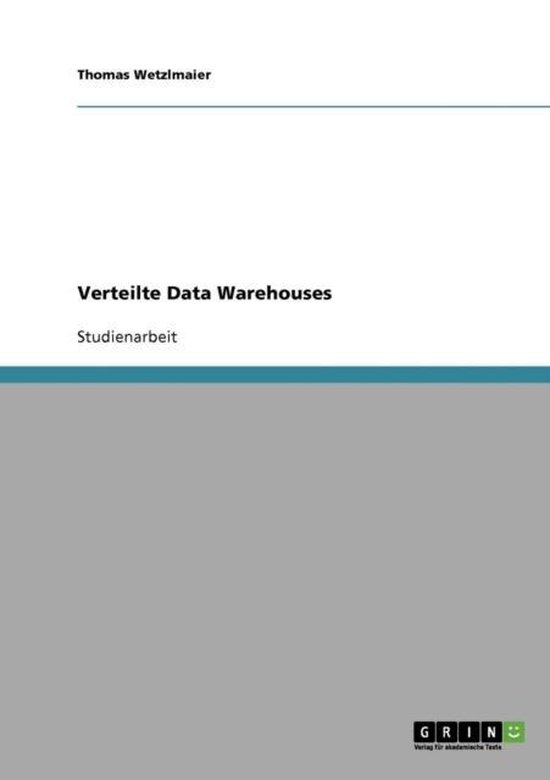 Verteilte Data Warehouses - cover
