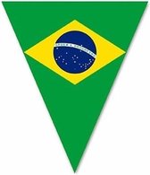 Versiering Brazilie vlaggenlijn 5 m