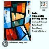 Late Romantic String Trio