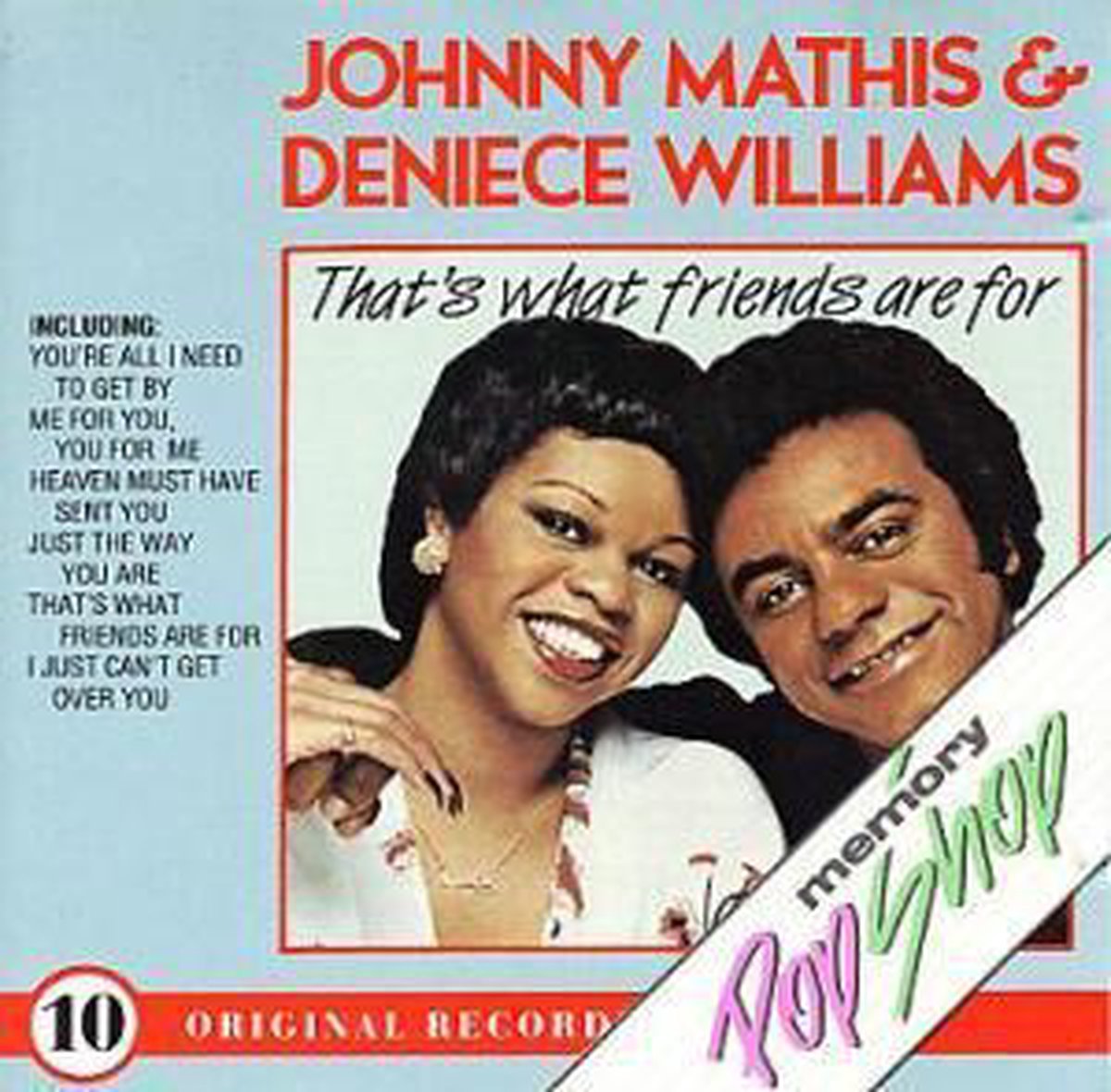 Johnny Mathis & Deniece Williams - That's What Friends Are For