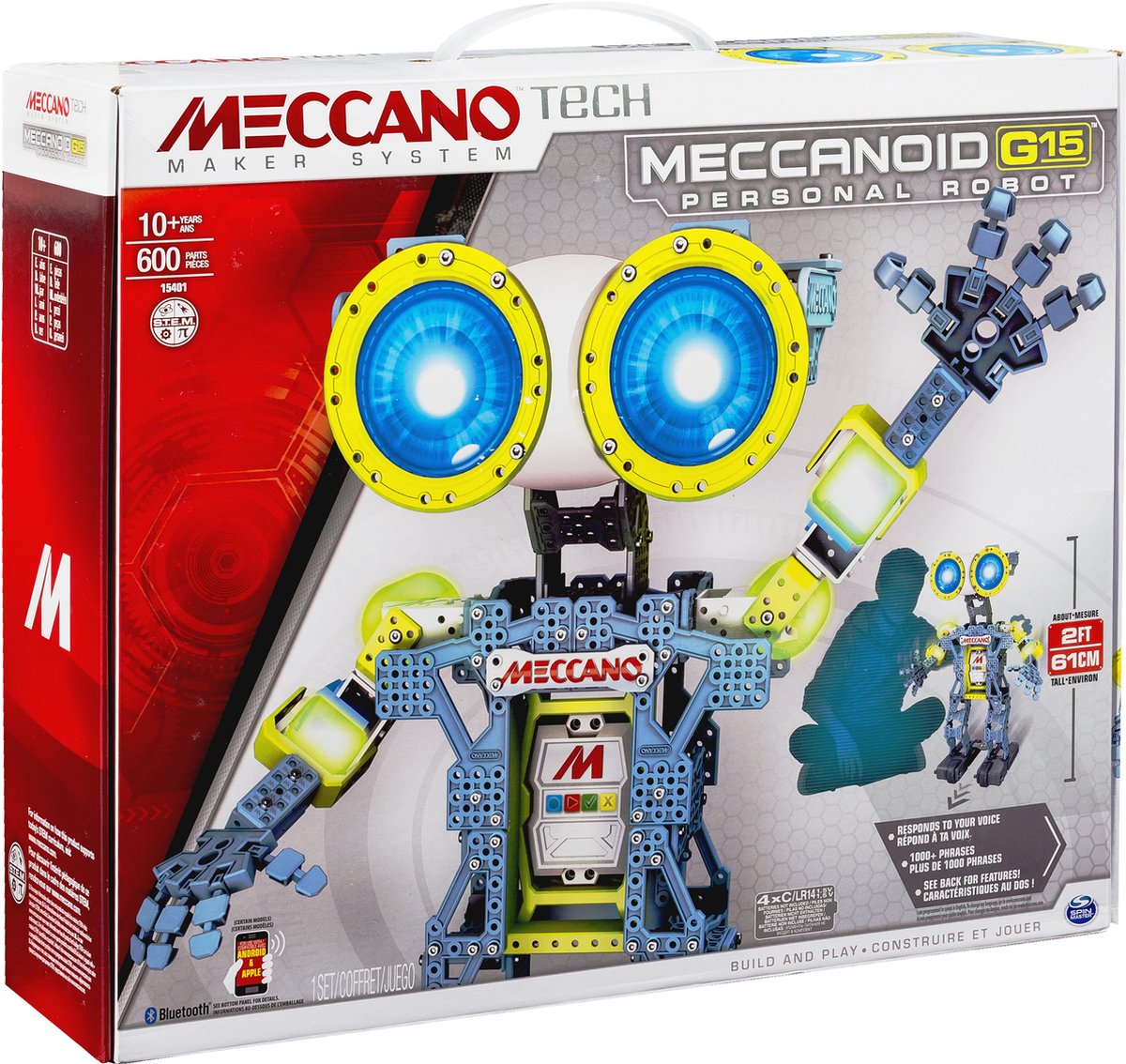 Meccanoid G15 Meccano Max Robot Instructions Meccano Max Meccano