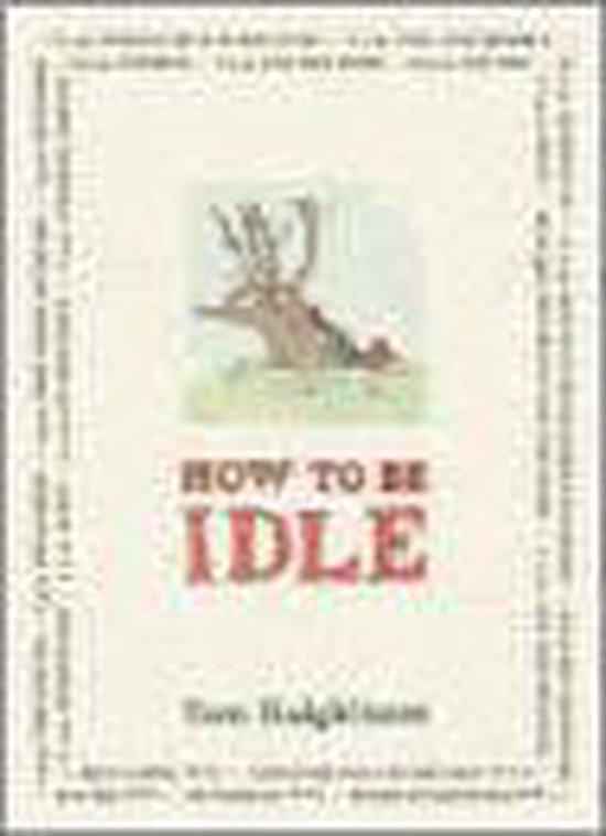 How To Be Idle - cover