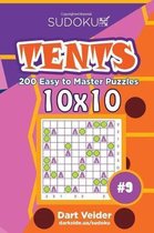Sudoku Tents - 200 Easy to Master Puzzles 10x10 (Volume 9)