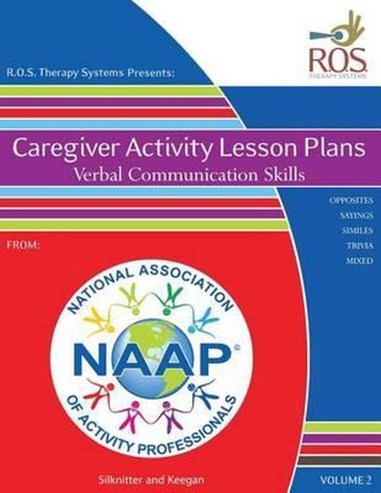 Caregiver Activity Lesson Plans - cover