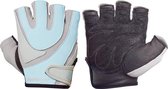 Harbinger Women’s Training Grip Open Finger Fitnesshandschoen - S - Grijs/Blauw