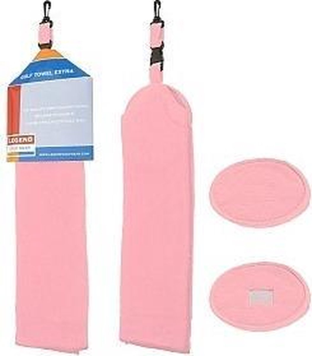 Legend Golfhanddoek Roze
