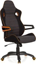 hjh office Racer Pro IV - Bureaustoel - Zwart/grijs/oranje