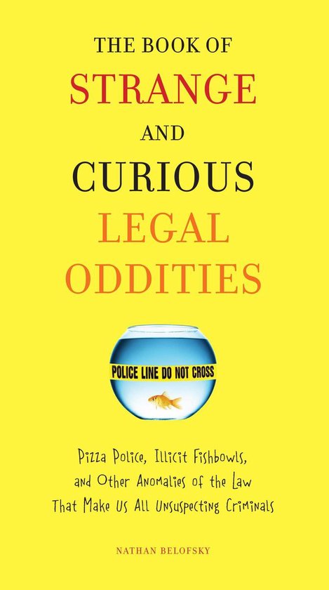 The Book of Strange and Curious Legal Oddities - cover