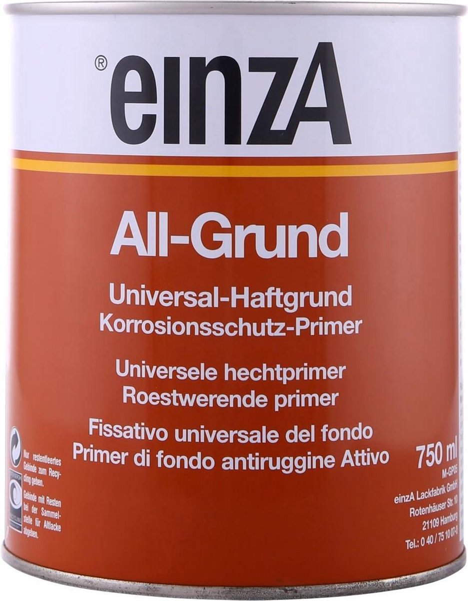 Einza Allgrund Grijs 2,5 Liter