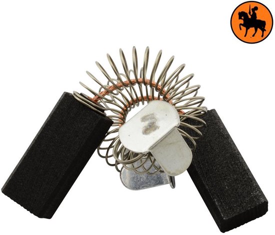 Jeu de balais de charbon pour Rupes Sander LT3 - 6x9x20mm - Remplace 4740