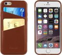 Muvit - Leatherette cardslot case - iPhone 6 / 6s - bruin