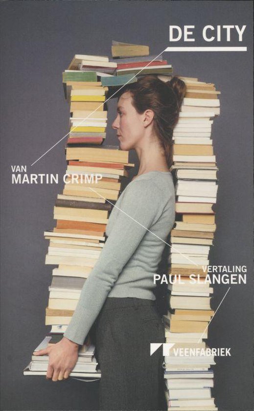 Cover van het boek 'De city' van M. Crimp