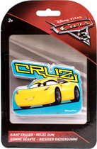 Slammer Disney Cars 3 Reuze Gum Cruz 10 X 6 Cm Geel