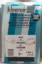 Kleenair BO1 stofzuiger zak papier met micro filtration - AFK / BOXER / XONUM stofzuigerzakken