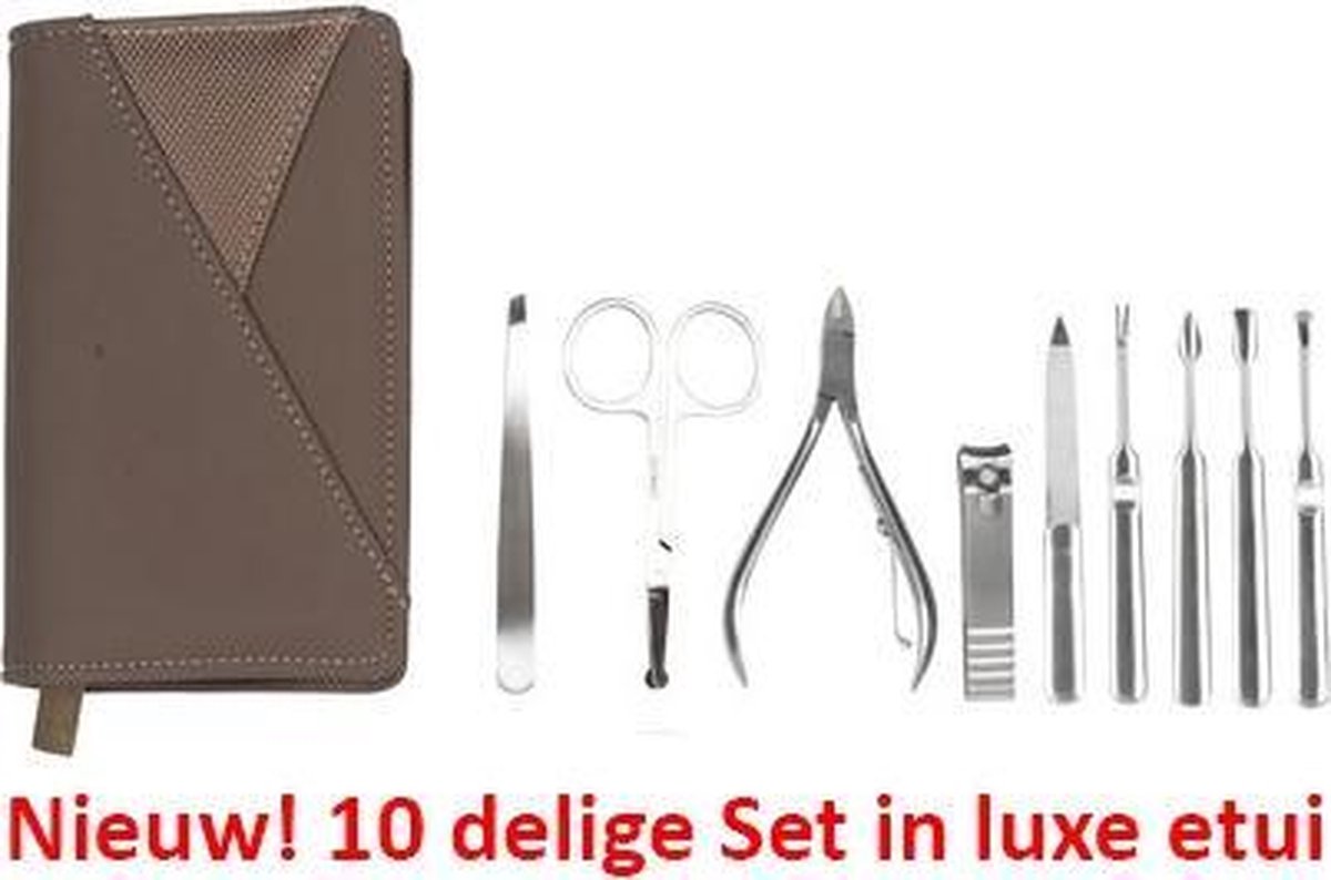 Rojafit Luxe Manicure Set 10 delig