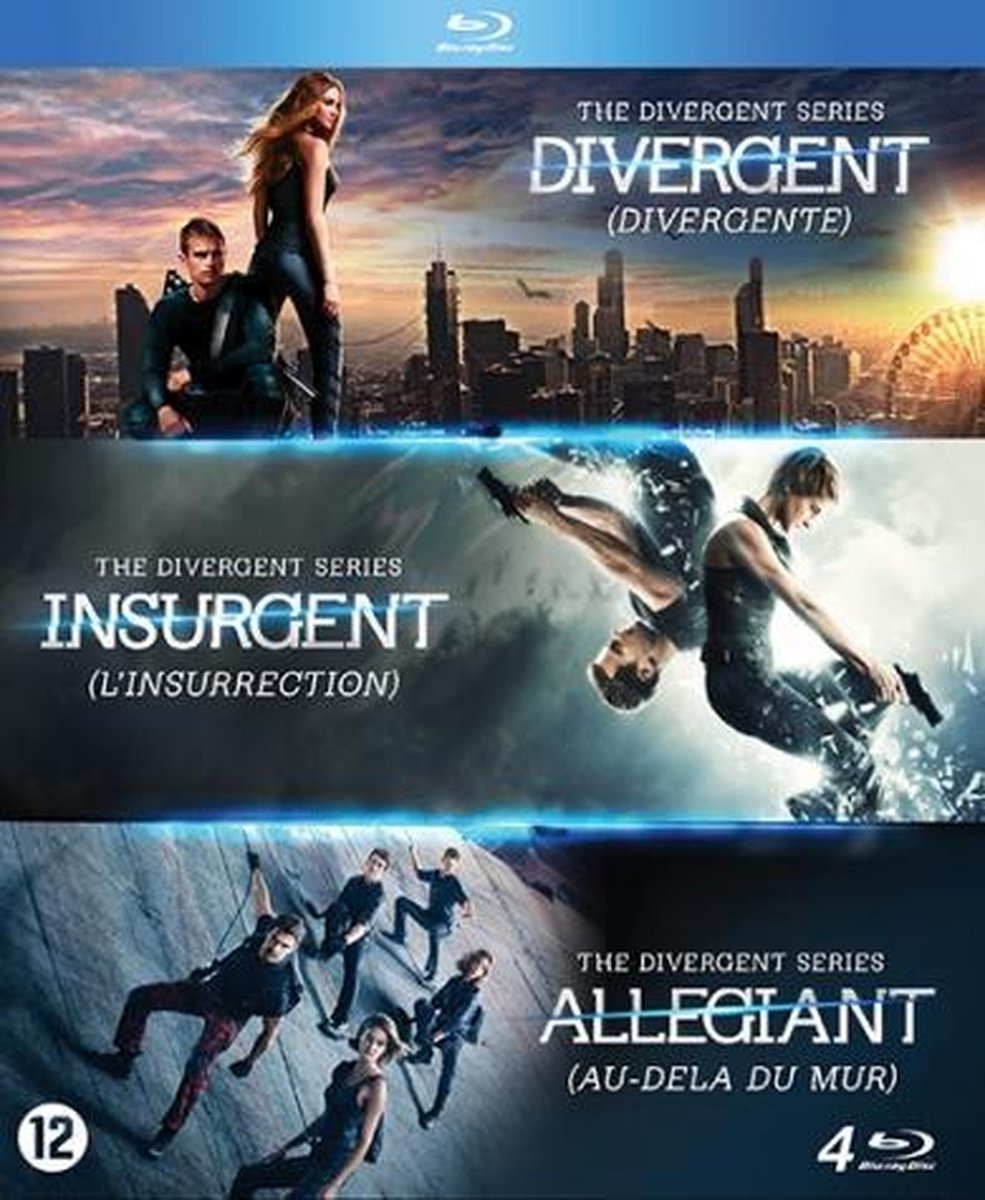 Divergent Trilogy (Blu-ray)